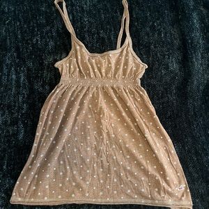 hollister babydoll tank